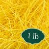 Arcadia Garden Products 1 lbs - Yellow Straight Shredded Color Paper Filler Box Stuffing for Gift Wrapping & Crafts, Basket Filling, Confetti, Packaging & Shipping - RPS01YW view 1