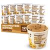 Bootylicious | 25g Protein Muffin | Chocolate Chip | Low Carb, 16g Fiber, Low Glycimic Index, Low Sugar, 2.39oz Cup, 12-Pack view 1