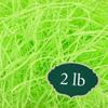 Arcadia Garden Products 2 lbs - Lime Straight Shredded Color Paper Filler Box Stuffing for Gift Wrapping & Crafts, Basket Filling, Confetti, Packaging & Shipping - RPS02LM view 1