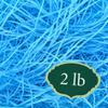 Arcadia Garden Products 2 lbs - Turquoise Straight Shredded Color Paper Filler Box Stuffing for Gift Wrapping & Crafts, Basket Filling, Confetti, Packaging & Shipping - RPS02TU view 1