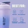 BlenderBottle Sport Sleek Insulated Stainless Steel Shaker Bottle with Wire Whisk, 25-Ounce, Lavender Ombre  Protein Shakes & Hydration for Athletes & Fitness Enthusiasts, Easy Mixing, Lockable Lid view 4