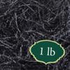 Arcadia Garden Products 1 lbs - Black Crinkle Shredded Color Paper Filler Box Stuffing for Gift Wrapping & Crafts, Basket Filling, Confetti, Packaging & Shipping - RPC01BK view 1