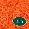 Arcadia Garden Products 1 lbs - Orange Crinkle Shredded Color Paper Filler Box Stuffing for Gift Wrapping & Crafts, Basket Filling, Confetti, Packaging & Shipping - RPC01OR view 1