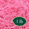 Arcadia Garden Products 1 lbs - Pink Crinkle Shredded Color Paper Filler Box Stuffing for Gift Wrapping & Crafts, Basket Filling, Confetti, Packaging & Shipping - RPC01PK view 1