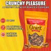 OZARK NUT ROASTERS, Chipotle Roasted Cashews with Spicy Kick, Flavored Savory Snacks, World-Class Gourmet Candied Nuts, Resealable Pack (14.0 oz) view 3