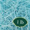 Arcadia Garden Products 1 lbs - Light Blue Straight Shredded Color Paper Filler Box Stuffing for Gift Wrapping & Crafts, Basket Filling, Confetti, Packaging & Shipping - RPS01LB view 1
