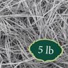 Arcadia Garden Products 5 lbs - Gray Straight Shredded Color Paper Filler Box Stuffing for Gift Wrapping & Crafts, Basket Filling, Confetti, Packaging & Shipping - RPS05GY view 1