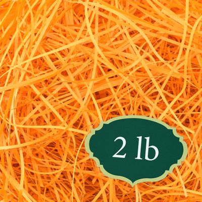Arcadia Garden Products 2 lbs - Gold Straight Shredded Color Paper Filler Box Stuffing for Gift Wrapping & Crafts, Basket Filling, Confetti, Packaging & Shipping - RPS02GD