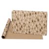 American Greetings Vintage Kraft Christmas Wrapping Paper Rolls, Black, White, and Brown Kraft Holiday Gift Wrap (80 sq. ft., 4 Rolls-30 in. x 8 ft.) Snowflakes, Snowmen, Trees, Merry Christmas view 3
