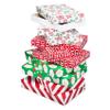 American Greetings Christmas Gift Boxes with Lids for Presents, Festive Designs, Assorted Sizes (6 Medium Shirt and 4 Large Robe Boxes) for Winter Holidays, Christmas in July, or Any Occasion view 1
