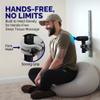QMount Massage Gun Holder & Wall Mount - Hands-Free for Full Body Muscle Recovery - Fully Adjustable Massage Gun Wall Mount - Heavy Duty Nylon Body, No Slip, Supports Deep Massaging view 3