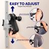 QMount Massage Gun Holder & Wall Mount - Hands-Free for Full Body Muscle Recovery - Fully Adjustable Massage Gun Wall Mount - Heavy Duty Nylon Body, No Slip, Supports Deep Massaging view 4