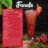 Fanale Premium Flavoring Concentrated Syrup for Bubble Tea | Strawberry Flavor Syrup | for Boba Tea, Smoothies, Slushes, Desserts | 11 pound Pack of 4 | SRP010-CS view 2