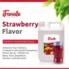 Fanale Premium Flavoring Concentrated Syrup for Bubble Tea | Strawberry Flavor Syrup | for Boba Tea, Smoothies, Slushes, Desserts | 11 pound Pack of 4 | SRP010-CS view 3