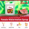 Fanale Premium Flavoring Concentrated Syrup for Bubble Tea 11 lb | Watermelon Flavor Syrup | for Boba Tea, Smoothies, Slushes, Desserts | 11lb | Pack of 4 | SRP130-CS view 4