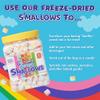ChocZero Freeze Dried Marshmallow Bits, Sugar Free, High Fiber, Fun Shapes for Low Carb Baking, Keto Ice Cream and Cereal Topping, 4 Ounce (Pack of 1) view 3