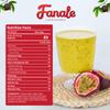 Fanale Premium Flavoring Concentrated Syrup for Bubble Tea 11 lb | Passion Fruit Flavor Syrup | for Boba Tea, Smoothies, Slushes, Desserts | 11lb | Pack of 4 | SRP030 view 2