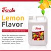 Fanale Premium Flavoring Concentrated Syrup for Bubble Tea 11 lb | Lemon Flavor Syrup | for Boba Tea, Smoothies, Slushes, Desserts | 11lb | PACK OF 4 | SRP120-CS view 3
