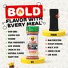 No Salt Seasoning, Everything but the Salt Seasoning by Flavor God, No Sodium, Natural, Garlic, Chili & Black Pepper, Salt Substitute, Salt Free, Spices with Flavor, Low Sodium Vegan, Popcorn, Pasta view 4