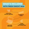 Braces Beewax. Dental Wax for Braces & Aligners - Premium Orthodontic Strips Food Grade Fresh Knight view 4