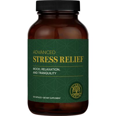 Global Healing Center - Stress Relief Supplement with Lithium Orotate - Advanced Calm Support Helps Ease Stress and Improve Function - Lithium Supplements - (120 Capsules)