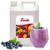 Fanale Premium Flavoring Concentrated Syrup for Bubble Tea 11 lb | Blueberry Flavor Syrup | for Boba Tea, Smoothies, Slushes, Desserts | 11lb | Pack of 4 | SRP170-CS view 1