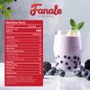 Fanale Premium Flavoring Concentrated Syrup for Bubble Tea 11 lb | Blueberry Flavor Syrup | for Boba Tea, Smoothies, Slushes, Desserts | 11lb | Pack of 4 | SRP170-CS view 2