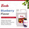 Fanale Premium Flavoring Concentrated Syrup for Bubble Tea 11 lb | Blueberry Flavor Syrup | for Boba Tea, Smoothies, Slushes, Desserts | 11lb | Pack of 4 | SRP170-CS view 3