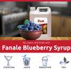 Fanale Premium Flavoring Concentrated Syrup for Bubble Tea 11 lb | Blueberry Flavor Syrup | for Boba Tea, Smoothies, Slushes, Desserts | 11lb | Pack of 4 | SRP170-CS view 4