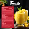 Fanale Premium Flavoring Concentrated Syrup for Bubble Tea 11 lb | Mango Flavor Syrup | for Boba Tea, Smoothies, Slushes, Desserts | 11lb | Pack of 4 | SRP020-CS view 2