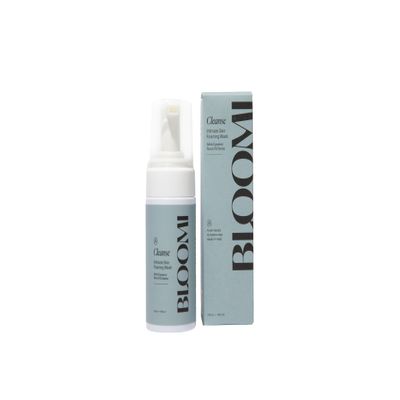 Bloomi Cleanse Intimate Skin Foaming Wash for Women - Hydrating Aloe Vera Cleansing for Intimate Areas Gentle Soothing Feminine Hygiene Shower Moisturizing Natural Foaming Soap Wash 3.4oz (1)