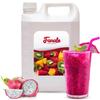 Fanale Premium Flavoring Concentrated Syrup for Bubble Tea 11 lb | Red Dragon Fruit Flavor Syrup | for Boba Tea, Smoothies, Slushes, Desserts | 11lb | Pack of 4 | SRP361-CS view 1