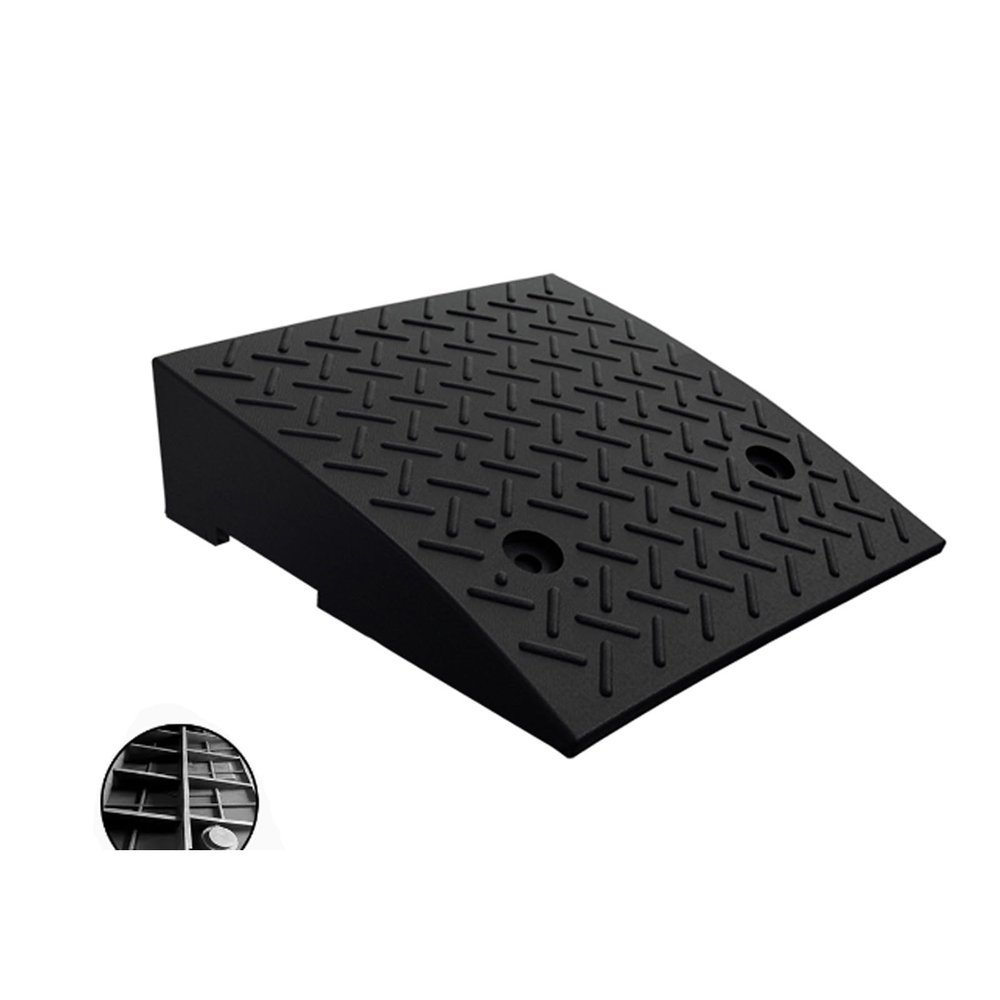 Special ramps for motorcycles, road curb ramps, wheelchair ramps for household steps, durable, strong load-bearing, screw delivery, suitable for garages, steps, roads, hospitals, schools, parking lots