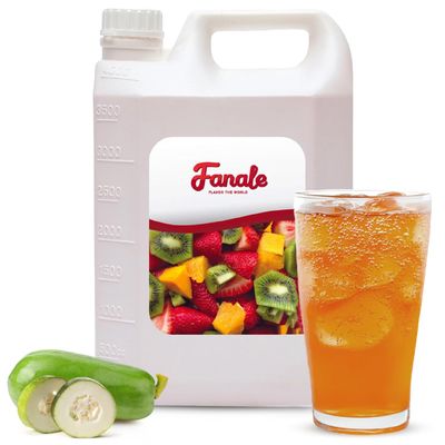 Fanale Premium Flavoring Concentrated Syrup for Bubble Tea 11 lb | Winter Melon Flavor Syrup | for Boba Tea, Smoothies, Slushes, Desserts | 11lb | Pack of 4 | SRP250-CS