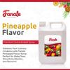 Fanale Premium Flavoring Concentrated Syrup for Bubble Tea 11 lb | Pineapple Flavor Syrup | for Boba Tea, Smoothies, Slushes, Desserts | 11lb | Pack of 4 | SRP100-CS view 3