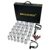 BROADMEDI+ Premium Cupping Therapy 30 Cups Set, Including Pump Handle, Extension Tube, Massage Sticks, Made in Korea view 1