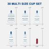BROADMEDI+ Premium Cupping Therapy 30 Cups Set, Including Pump Handle, Extension Tube, Massage Sticks, Made in Korea view 4
