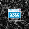 MagicWater Supply - 2 oz - Monster Black - Jumbo Large Cut Crinkle Cut Paper Shred Filler great for Gift Wrapping, Basket Filling, Birthdays, Weddings, Anniversaries view 1