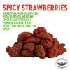 CHUZA Spicy Dried Strawberries, Mexican Snacks Chili Strawberry Dried Fruit, Spicy Mexican Candy for Adults and Children, Natural Dried Strawberries-2 Pack view 3