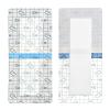 14 Pcs Waterproof Shower Protector Bandage 4"x8" for Post Knee Replacement Hip Surgery Recovery Long Surgical Incision Adhesive Larger Wounds Cover Island Dressing Bordered Gauze view 1