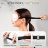Silk Eye Mask for Sleeping - Super Soft Blackout Mask for Women & Men, Side Sleepers - Adjustable Straps, Travel Pack of 3 view 3