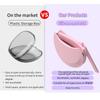 2 Pack Silicone Retainer Case with Vent Holes Lanyard Aligner Case Cute Portable Container Holder Night Guard Case for Travel Girl Women Men Kids (Pink+Blue) view 4
