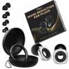 Fita+ Quiet and Showy Ear Plugs Noise Reduction for Concerts (Silver-Vine) view 1
