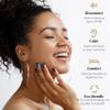 Fita+ Quiet and Showy Ear Plugs Noise Reduction for Concerts (Silver-Vine) view 2