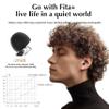 Fita+ Quiet and Showy Ear Plugs Noise Reduction for Concerts (Silver-Vine) view 3