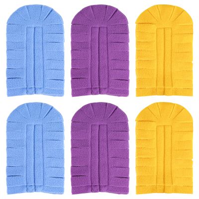 360 Fleece Duster Refills for Swiffer, Washable Refills Reusable Duster Refills Heavy Duty Compatible with Swiffer Hand Duster, Wet and Dry Dual Use Reusable Duster Heads (6 Pack)