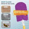360 Fleece Duster Refills for Swiffer, Washable Refills Reusable Duster Refills Heavy Duty Compatible with Swiffer Hand Duster, Wet and Dry Dual Use Reusable Duster Heads (6 Pack) view 4