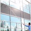 Window Cleaning Squeegee Kit, 2-in-1 Telescopic Window Washing Pole for Shower/Windshield/Sliding Door/High Window/Car, With Dual Side Blade Rubber & Scrubber Sponge,1.2 1.5 2 3 4m (Size : 4m/157.5in view 2