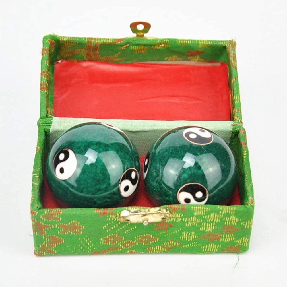 Baoding Balls Chinese Balls Baoding Ball Adult Stress Ball Chinese Style Fitness Ball(Color:e)
