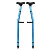Adjustable Folding Metal Walking Cane Elbow Crutches Ergonomic Underarm Fracture Height Anti-Slip Disabled Stick Arm Single-Turn Thickened Hard Aluminum Alloy Increased Anti-Slip view 1